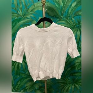 Simple white French connection top